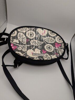 Disney Mickey Meets Birdie Shimmer Crossbody Bag By Vera Bradley